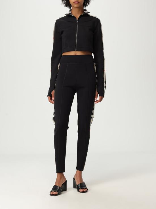 25FW 버버리 긴팔 티셔츠 8072191 Black - BURBERRY