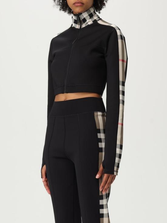 25FW 버버리 긴팔 티셔츠 8072191 Black - BURBERRY