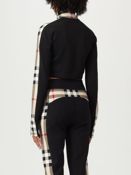 25FW 버버리 긴팔 티셔츠 8072191 Black - BURBERRY