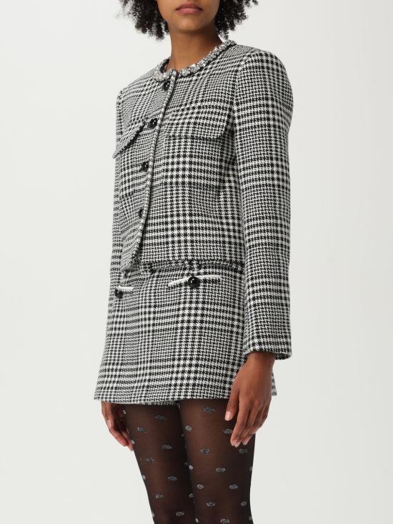 25FW 셀프 포트레이트 자켓 PF25111JBW BLACKAND White - SELF PORTRAIT