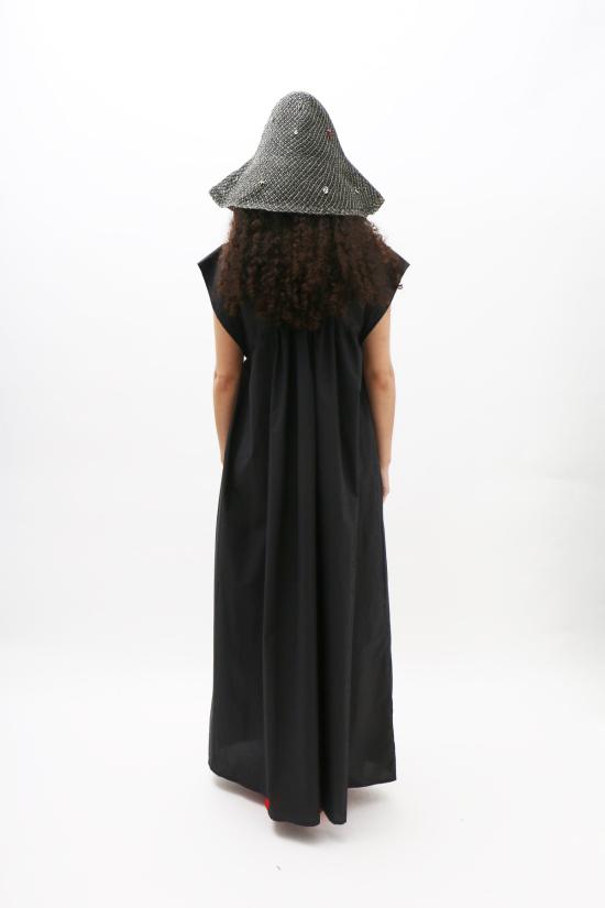  베이스레인지 롱 원피스 케이블 드레스 블랙 - BASERANGE