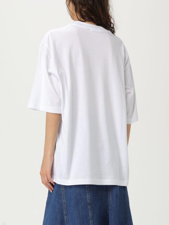 25FW 마르니 반팔 티셔츠 HUMU0223X6UTCZ57 00W01 White - MARNI