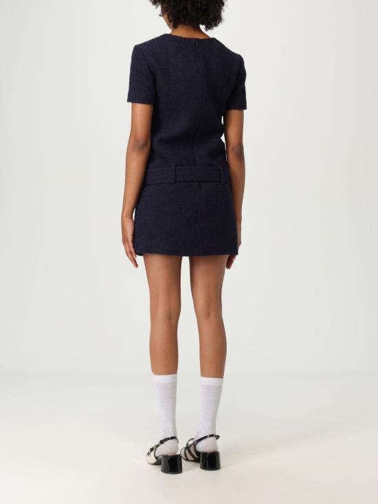 25FW 셀프 포트레이트 숏 원피스 PF25034SBL BLUE Blue - SELF PORTRAIT