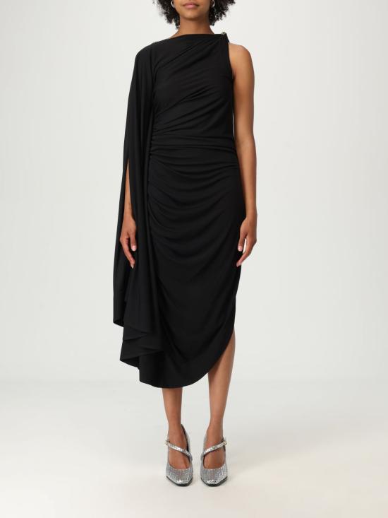 25SS 보테가베네타 롱 원피스 819930 V4N20 1000 Black