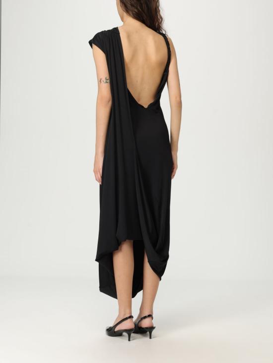 25FW 빅토리아 베컴 롱 원피스 1325WDR006512A 001 Black - VICTORIA BECKHAM