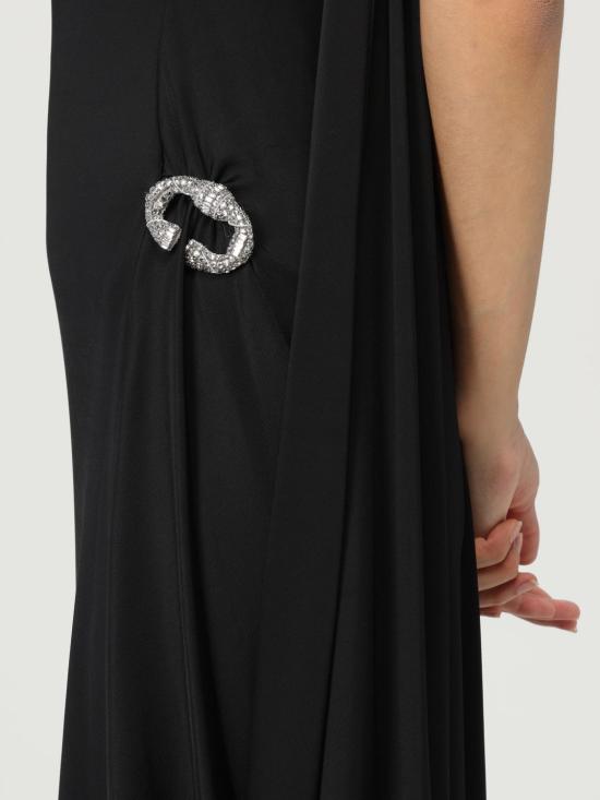 25FW 빅토리아 베컴 롱 원피스 1325WDR006512A 001 Black - VICTORIA BECKHAM
