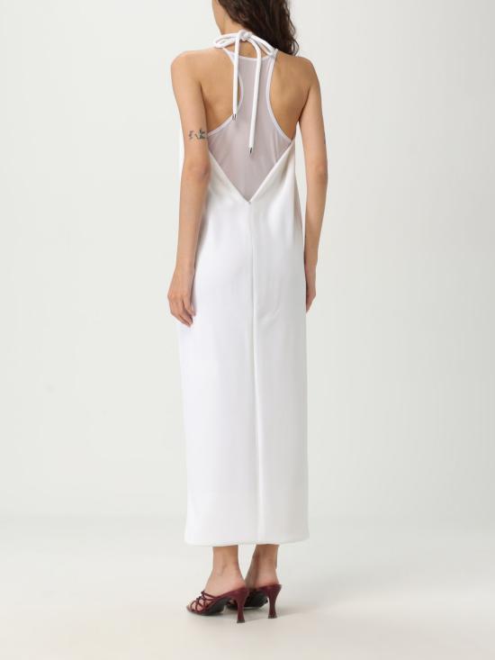 25SS 스포트막스 롱 원피스 2512621103600 001 White - SPORTMAX