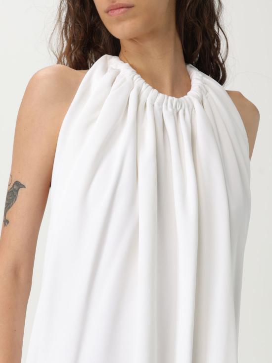 25SS 스포트막스 롱 원피스 2512621103600 001 White - SPORTMAX