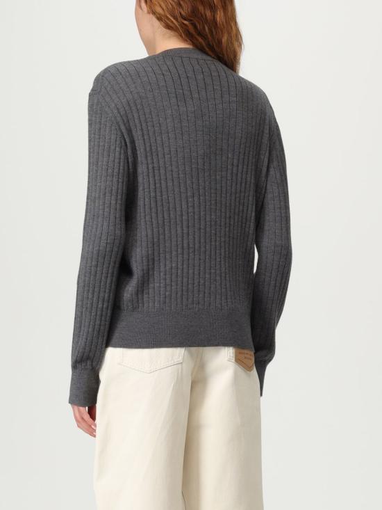 25FW 보테가베네타 가디건 835337V5L70 1370 Charcoal - BOTTEGA VENETA