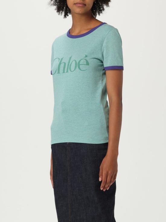 25FW 끌로에 반팔 티셔츠 CH25AJH24173 97X Violet - CHLOE