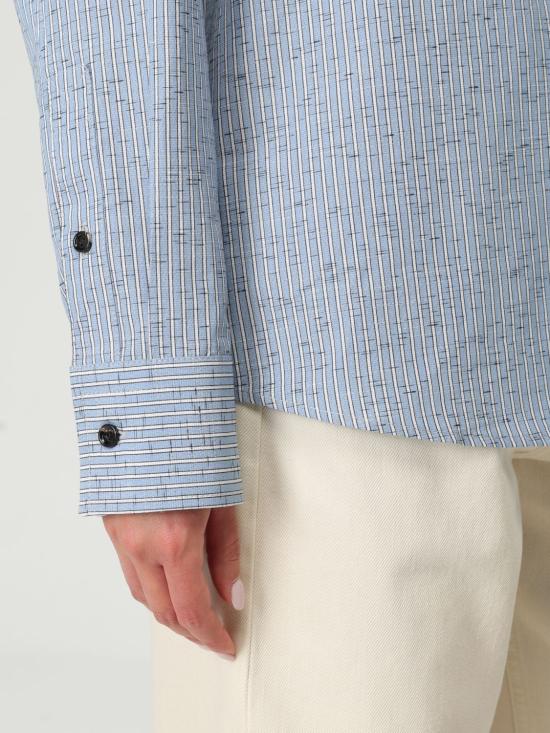 25SS 보테가베네타 블라우스 819968 V5CW0 4028 Gnawed Blue - BOTTEGA VENETA