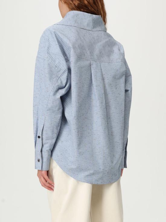 25SS 보테가베네타 블라우스 819968 V5CW0 4028 Gnawed Blue - BOTTEGA VENETA