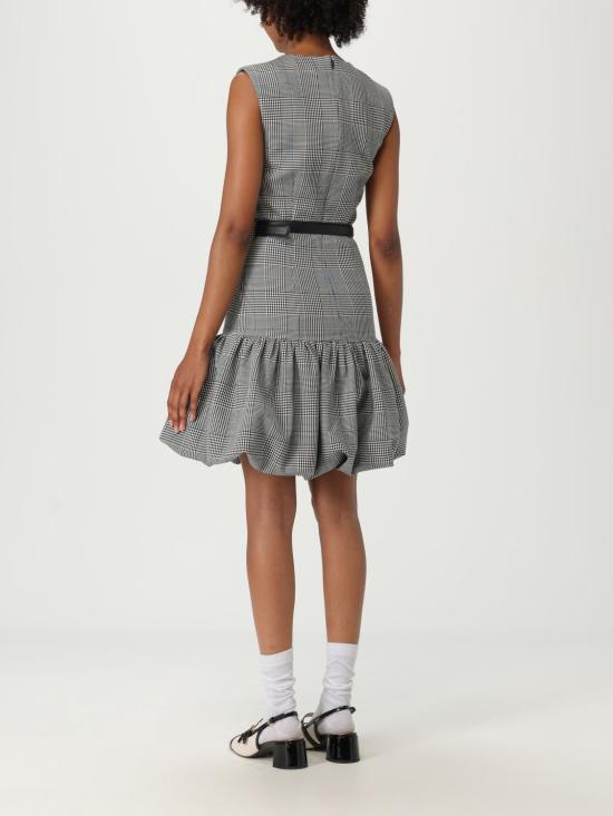 25FW 셀프 포트레이트 숏 원피스 PF25017SABW BLACKANDWHITE Black - SELF PORTRAIT