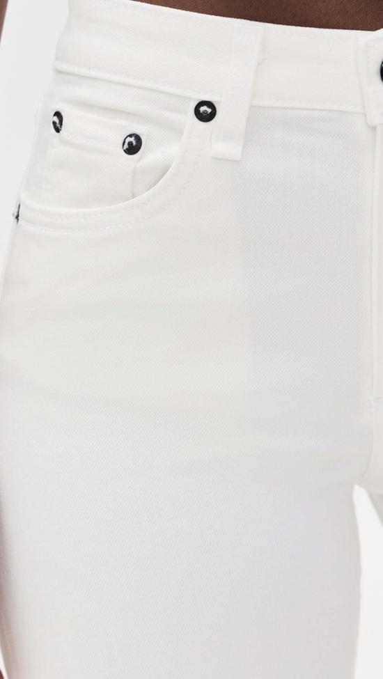  ASKK 뉴욕 데님 팬츠 애스크 나이 주니퍼 진 아이보리 - ASKK NY