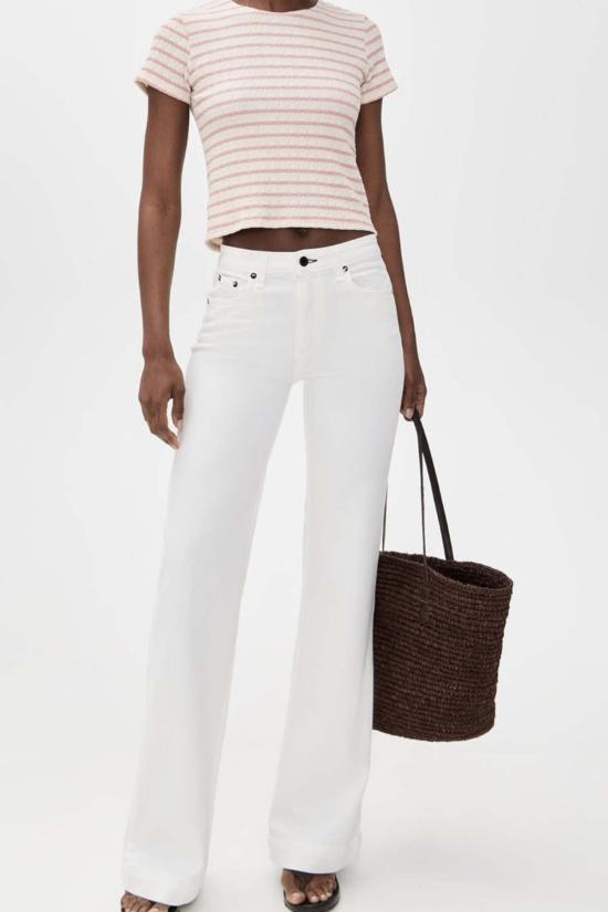  ASKK 뉴욕 데님 팬츠 애스크 나이 주니퍼 진 아이보리