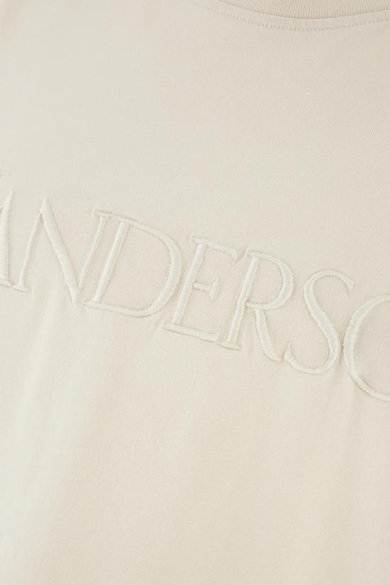  JW앤더슨 반팔 티셔츠 JT0211PG0980 132 Beige - JW ANDERSON