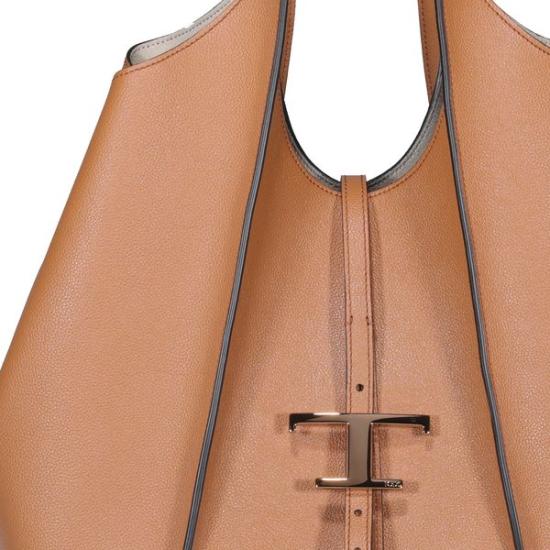 25FW 토즈 T 타임리스 미니 쇼핑백 XBWTSBA0300Q8ES410 - TODS