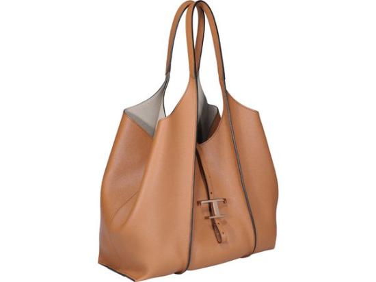 25FW 토즈 T 타임리스 미니 쇼핑백 XBWTSBA0300Q8ES410 - TODS