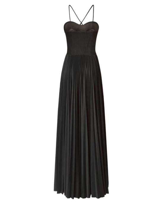 25SS 핑코 롱 원피스 104994A2DM Z99 Black