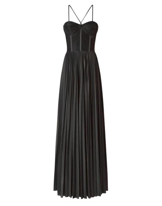 25SS 핑코 롱 원피스 104994A2DM Z99 Black - PINKO