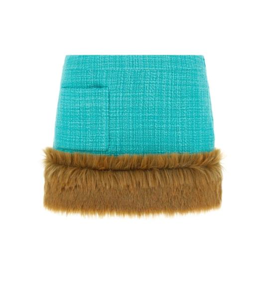  생로랑 숏 스커트 679188Y7D14 4802