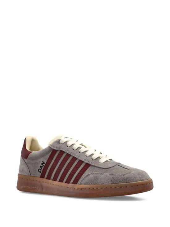 25FW 디스퀘어드2 스니커즈 SNW036414170001 M4138 TAUPE BORDEAUX - DSQUARED2