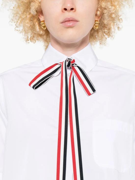 25FW 톰브라운 스커트 FTU371G03113 100 WHITE - THOM BROWNE