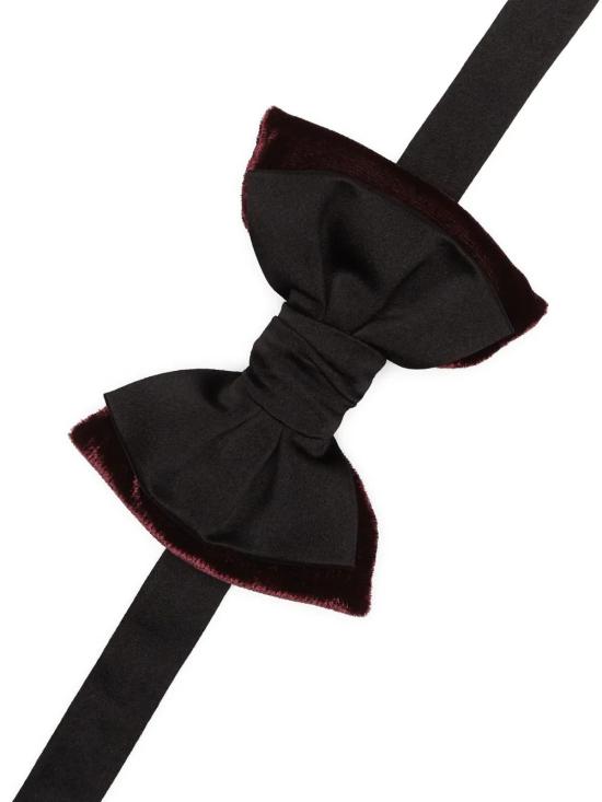 25FW 디스퀘어드2 넥타이 PAM000500108409 M1490 BURGUNDY NERO - DSQUARED2