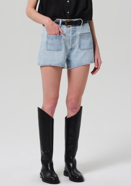  COH 숏팬츠 코 말로우 웰트 포켓 숏 스카이스케이프