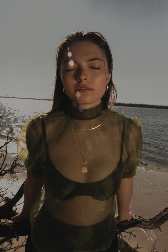  메리위프 목걸이/팬던트 메레위프 클라이드 체인 네크리스 골드 필