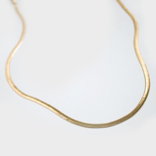  메리위프 목걸이/팬던트 메레위프 클라이드 체인 네크리스 골드 필 - MEREWIF