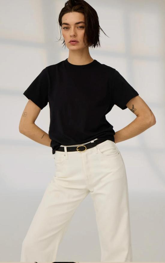  soldout.nyc 폴로 티셔츠 Soldout.Nyc 아이코닉한 소프트 퍼펙트 티셔츠