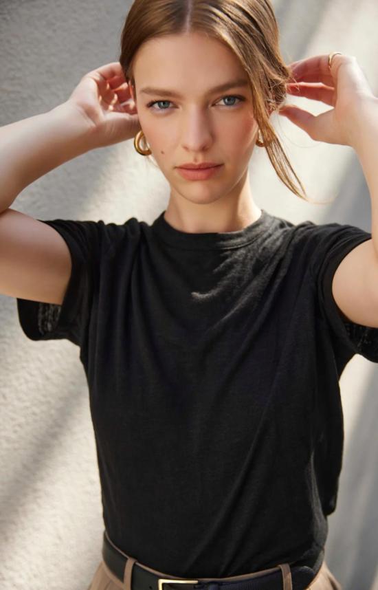  soldout.nyc 반팔 티셔츠 품절.NYC 리넨 퍼펙트 티셔츠