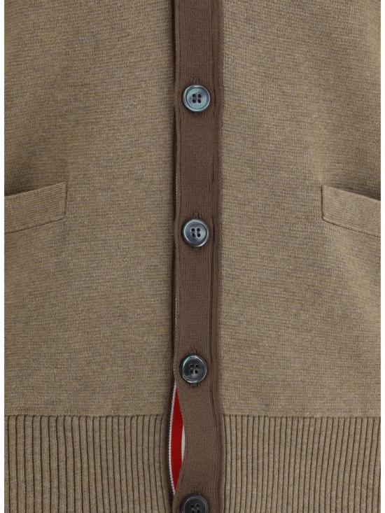 25FW 톰브라운 가디건 MKC171D00219 215 BROWN - THOM BROWNE