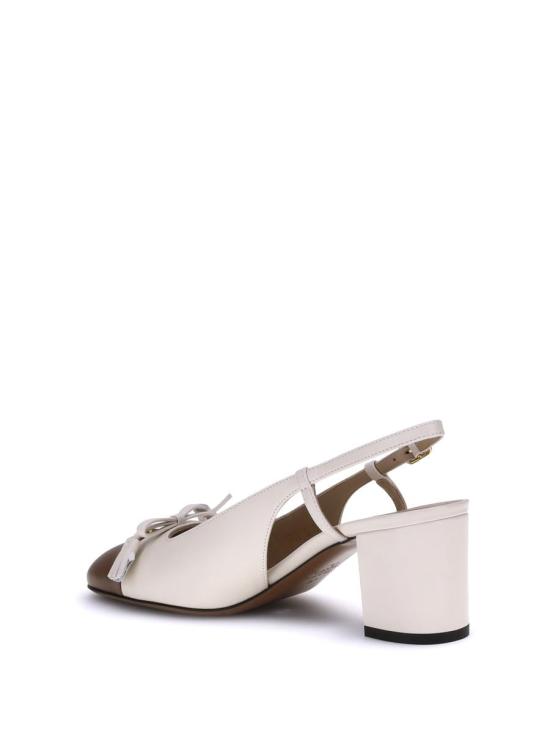 25FW 발렌티노 가라바니 발렛 두 로이 60mm 슬링백 펌프스 7W2S0MH9DDT AHA WHITE - VALENTINO GARAVANI