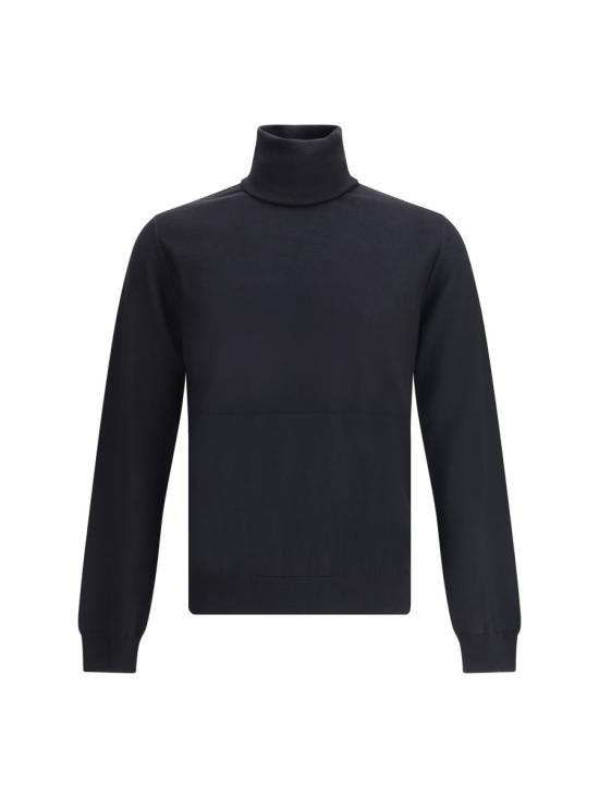 25FW 질샌더 터틀넥 J22GP0222J14610 001 Black