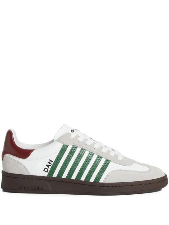 25FW 디스퀘어드2 스니커즈 SNM036401504118 M1373 BIANCO VERDE ROSSO