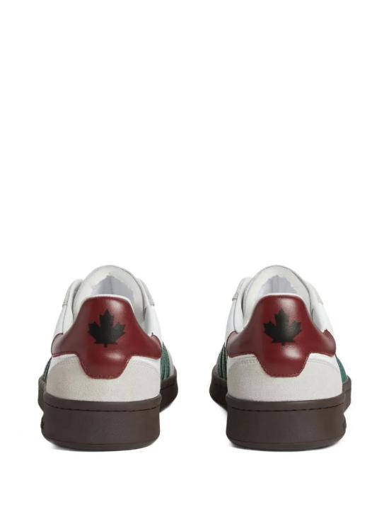 25FW 디스퀘어드2 스니커즈 SNM036401504118 M1373 BIANCO VERDE ROSSO - DSQUARED2