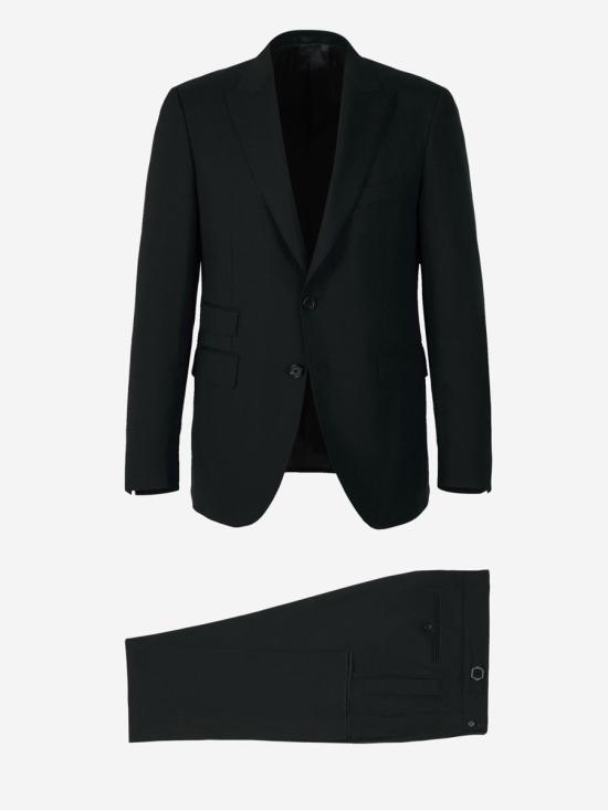  Scabal 수트 세트 L07 P2E2 V72 H526 Negronegro Black - OTHER BRANDS
