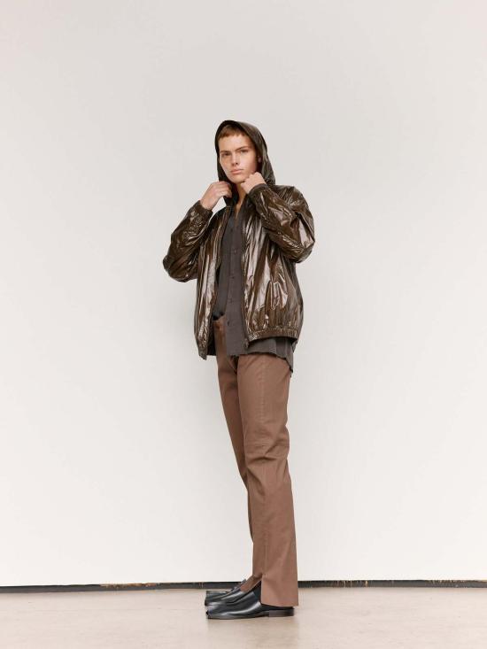  가브리엘라 콜 가먼츠 가죽 자켓 216호 나일론 테크니컬 후드 재킷 - GABRIELA COLL GARMENTS