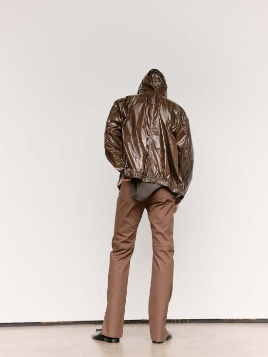  가브리엘라 콜 가먼츠 가죽 자켓 216호 나일론 테크니컬 후드 재킷 - GABRIELA COLL GARMENTS