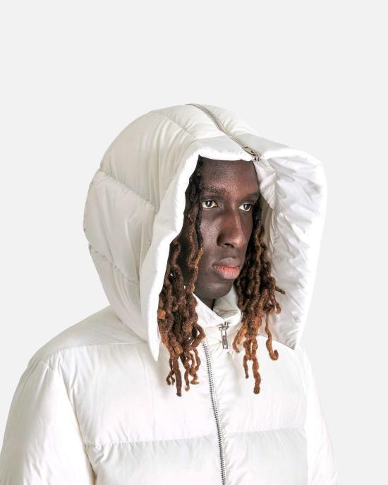  릭 오웬스 숏패딩 몽클레르 후드 사이클로픽 코트 - RICK OWENS