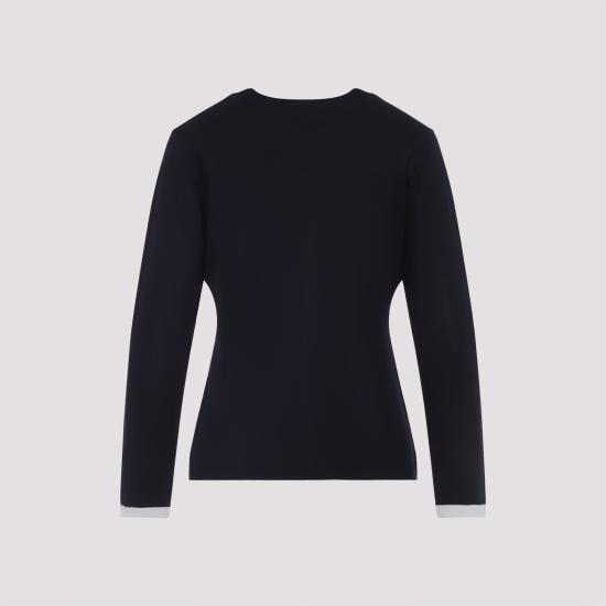 25FW 에스막스마라 가디건 2529346011600 12036 019 BLU CON WINTER WHITE - 'S MAX MARA