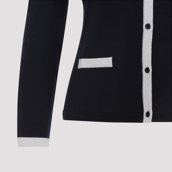 25FW 에스막스마라 가디건 2529346011600 12036 019 BLU CON WINTER WHITE - 'S MAX MARA