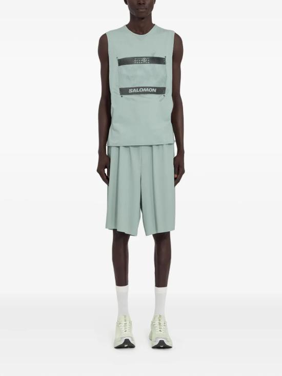 25SS MM6 X 살로몬 민소매 티셔츠 SH0NL0005M20101 700 - MM6 X SALOMON