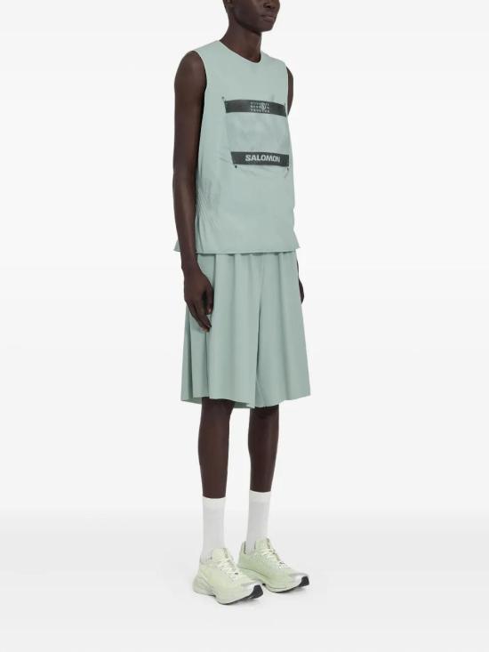 25SS MM6 X 살로몬 민소매 티셔츠 SH0NL0005M20101 700 - MM6 X SALOMON