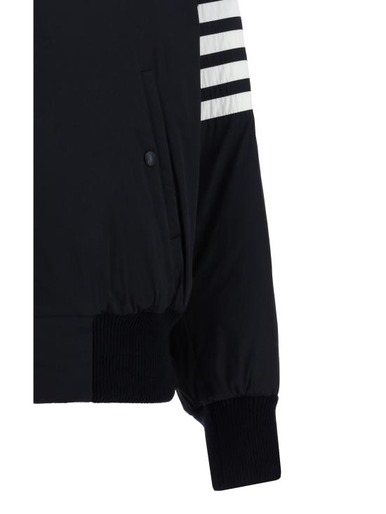 25FW 톰브라운 집업 니트 MJD103X07259 415 BLUE - THOM BROWNE