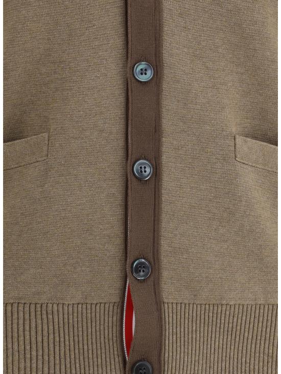 25FW 톰브라운 가디건 MKC171D00219 215 BROWN - THOM BROWNE