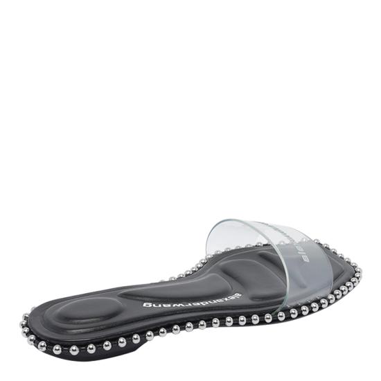 25FW 알렉산더 왕 뮬/슬리퍼 30325S005 001 Black - ALEXANDER WANG