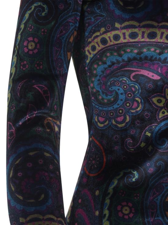 25FW 에트로 긴팔 티셔츠 WRJB0026 99IAS53X0887 Blue - ETRO